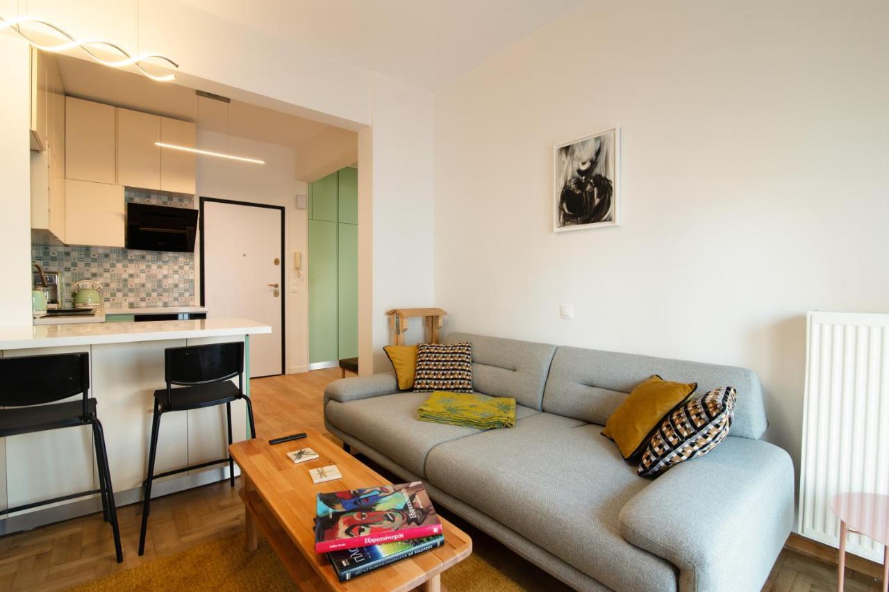 Luxury 1-Bedroom Apartment By The Sea In Atény Exteriér fotografie