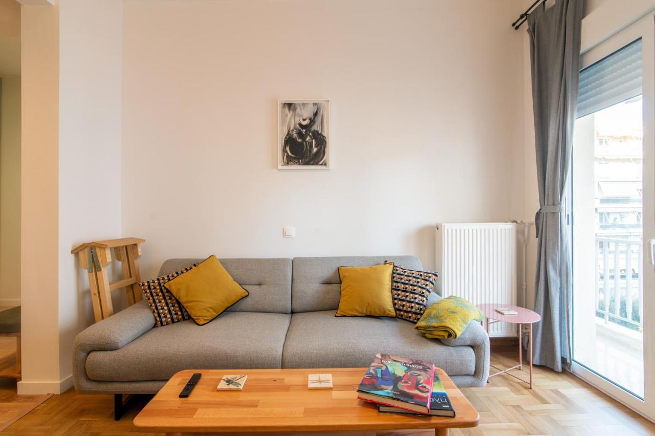 Luxury 1-Bedroom Apartment By The Sea In Atény Exteriér fotografie